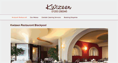 Desktop Screenshot of kwizeenrestaurant.co.uk