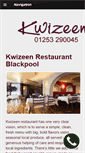 Mobile Screenshot of kwizeenrestaurant.co.uk